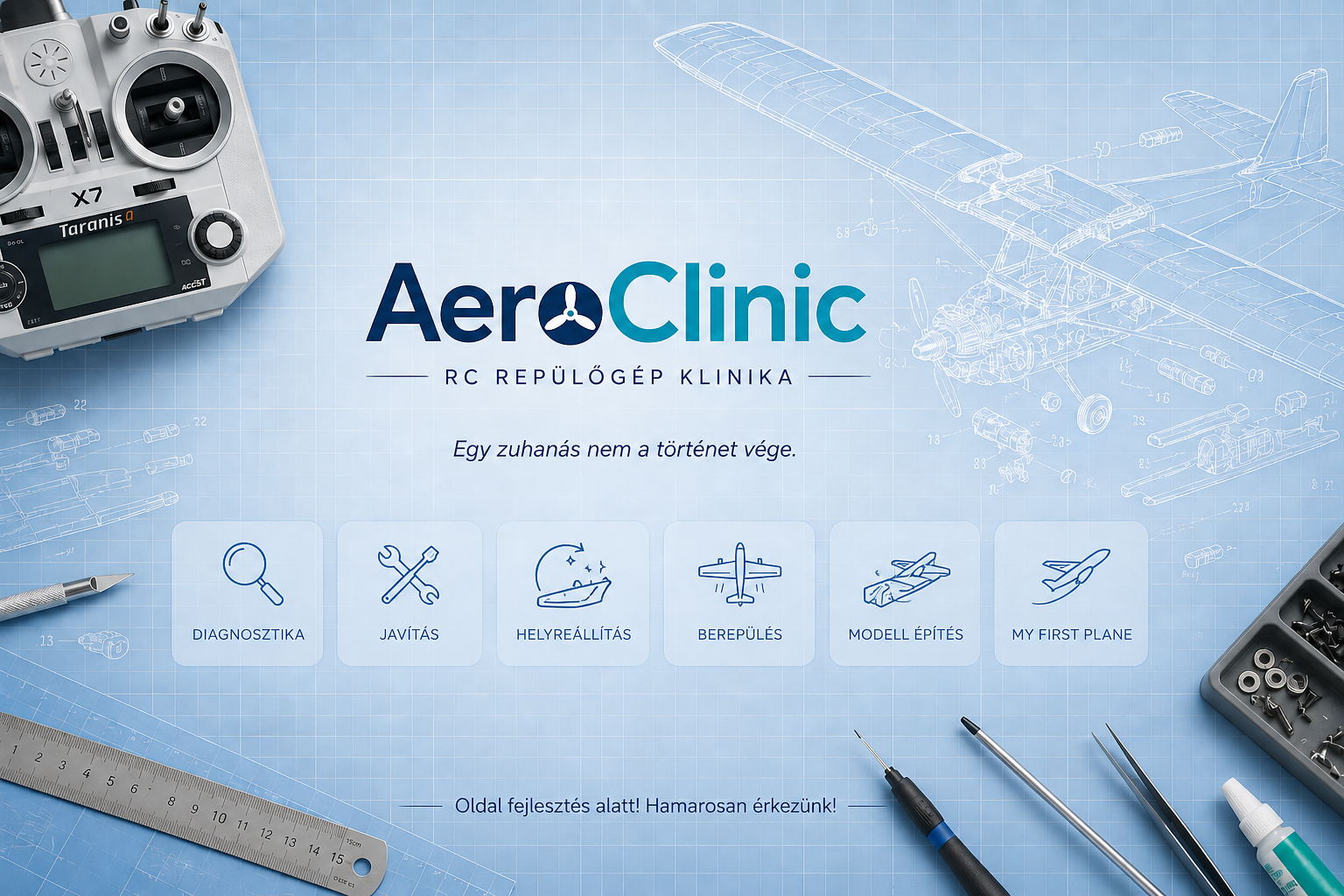 AeroClinic RC repülőgép klinika kezdőlap